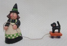 Usado, Midwest of Cannon Falls Eddie Walker bruxa com brinquedo de puxar gato preto miniatura comprar usado  Enviando para Brazil