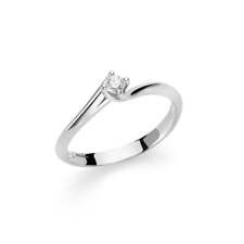 Anello solitario miluna usato  Roma