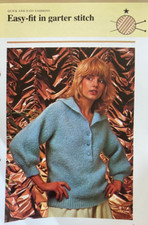 Beginners knitting pattern for sale  LEEDS