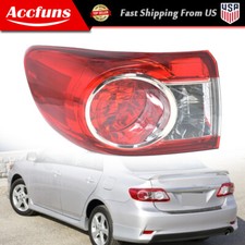Conjunto de lanterna traseira externa traseira para Toyota Corolla 2011-2013 lâmpada traseira lateral esquerda comprar usado  Enviando para Brazil
