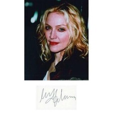 Madonna autograph signed for sale  FOLKESTONE