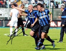 Javier zanetti autografata usato  Montesilvano