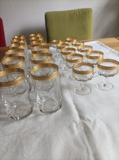 Kristall gläser goldrand gebraucht kaufen  Gevelsberg