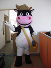 Fantasia de mascote de vaca desenho animado adulto animal desfile cosplay festa fantasia roupa comprar usado  Enviando para Brazil