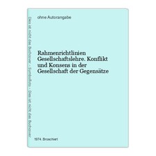 Rahmenrichtlinien gesellschaft gebraucht kaufen  Bad Vilbel