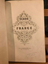 Echos recueil partition d'occasion  Rennes