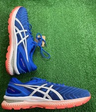 Tênis de corrida Asics Gel Nimbus 22 masculino tamanho 14 azul atum prata laranja comprar usado  Enviando para Brazil