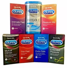 Preservativos Durex All Types Thin Feel Extra Safe Invisible Pleasure Me Max Performa comprar usado  Enviando para Brazil