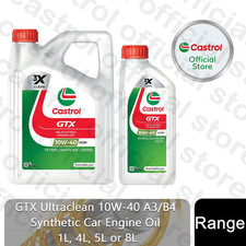 Castrol gtx ultraclean for sale  RUGBY