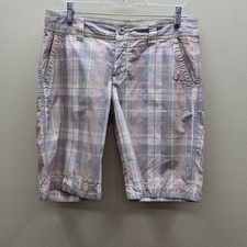 Bermuda xadrez vintage Abercrombie & Fitch verão ao ar livre multicolorida tamanho 4 comprar usado  Enviando para Brazil