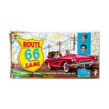 Usado, Jogo de tabuleiro Route 66 caixa de jogo de viagem justo/VG comprar usado  Enviando para Brazil