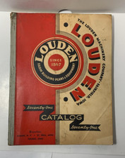 Rare 1938 LOUDEN MACHINERY CO 71 Barn and Farm Equipment Catalog Book segunda mano  Embacar hacia Mexico