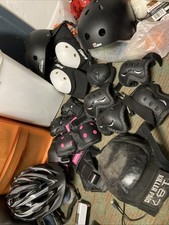 Lot helmets pads for sale  Naples