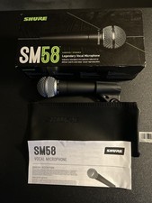 Microfone vocal dinâmico cardioide Shure SM58-LC comprar usado  Enviando para Brazil