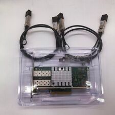 Intel X520-SR2 X520-DA2 10Gigabit Dual Port Ethernet Network 2x 1m SFP+ Cable comprar usado  Enviando para Brazil