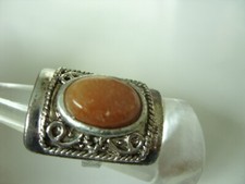 Fingerring roter brauner gebraucht kaufen  Öhringen