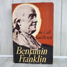 Vintage Book 1938: Benjamin Franklin Carl Van Doren Autobiography Added Article comprar usado  Enviando para Brazil