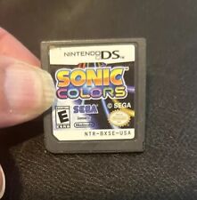 Sonic Colors (Nintendo DS, 2010) AUTÊNTICO - TESTADO Somente cartucho comprar usado  Enviando para Brazil