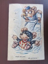 Oursons piscine signée d'occasion  Expédié en Belgium