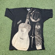 Camiseta Rhythm Garage XL 90s 00s Y2k instrumento guitarra música por toda parte comprar usado  Enviando para Brazil