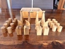 Design holz schachspiel gebraucht kaufen  Bruchsal