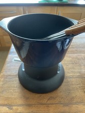 Cast iron fondue for sale  HUNTINGDON