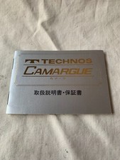TECHNOS CAMARGUE Garanzia originale istruzioni anni 70 Mai usata NUOVA comprar usado  Enviando para Brazil