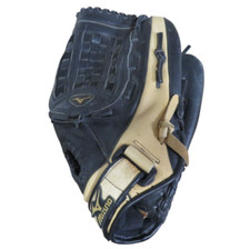 Luva de softbol de couro preta MIZUNO Pro modelo 14" RHT - GSP 1401D comprar usado  Enviando para Brazil