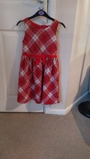 Girls red tartan for sale  RUGBY