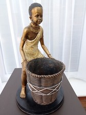 African woman figurine for sale  STAMFORD