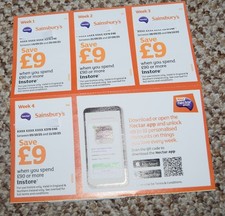 Sainsburys weeks money for sale  BOLTON