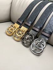 Usado, CINTO GUCCI CINTO COURO PRETO/MARROM 100% AUTÊNTICO LOGOTIPO CLÁSSICO comprar usado  Enviando para Brazil