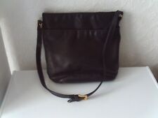 Black leather shoulder for sale  WAKEFIELD