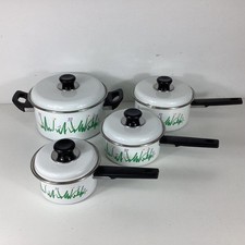 Conjunto de 4 Panelas Vintage First Esmalt Industrial Corp Stove Top (H4) NS#8610 comprar usado  Enviando para Brazil