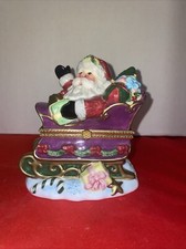 Santa sleigh trinket for sale  Cape Girardeau