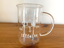 Caneca CAFFEINE vidro molecular com escala de medição 500 mL BORO 3.3 comprar usado  Enviando para Brazil