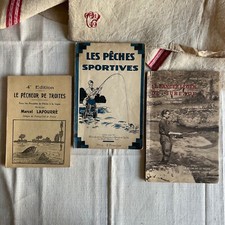 Livres reference pêche d'occasion  Strasbourg-