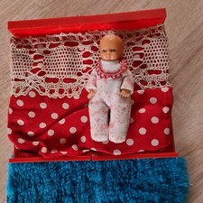 Puppenstuben betten puppe gebraucht kaufen  Lützen