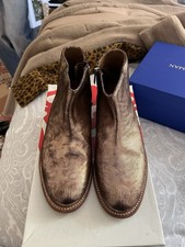 Grenson metallic leather for sale  HARROW