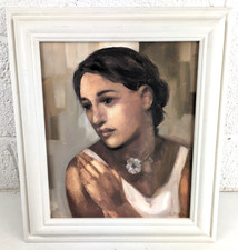 Framed oil board for sale  EXETER