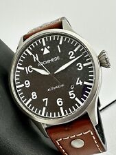 Archimede Pilot 42 Date Automatik relógio suíço automático mostrador preto pilotos 42mm comprar usado  Enviando para Brazil