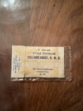 Ww2 sulfanilamide sachet d'occasion  Gradignan