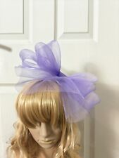 Lilac purple fascinator for sale  SLOUGH