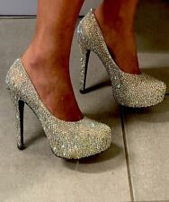 Rote sohle glitzer gebraucht kaufen  Hamburg