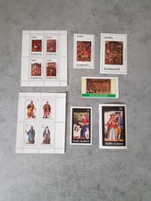 STAFFA SCOTLAND -PINTURA&HISTÓRIA&CUSTO -7 M/FOLHAS&MINI BLOCOS PERF&IMPERF MNH comprar usado  Enviando para Brazil