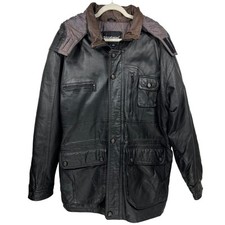 Stratojac leather parka for sale  Dublin