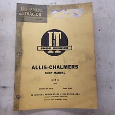 Shop manual allis for sale  Nashua