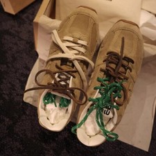 Novo 2024 Feminino Masculino Miustyle cadarço de duas cores Sapato Forrest Sapatos Esportivos Casuais comprar usado  Enviando para Brazil