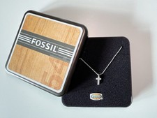 Fossil kette 925 gebraucht kaufen  Viersen