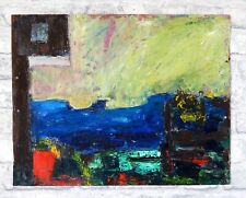 Vintage abstract oil for sale  RUTHIN